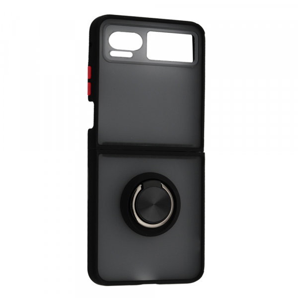 Накладка Totu Gingle Ring для MOTOROLA Razr 40  чорна-0